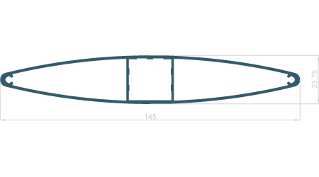 Lamela 145mm